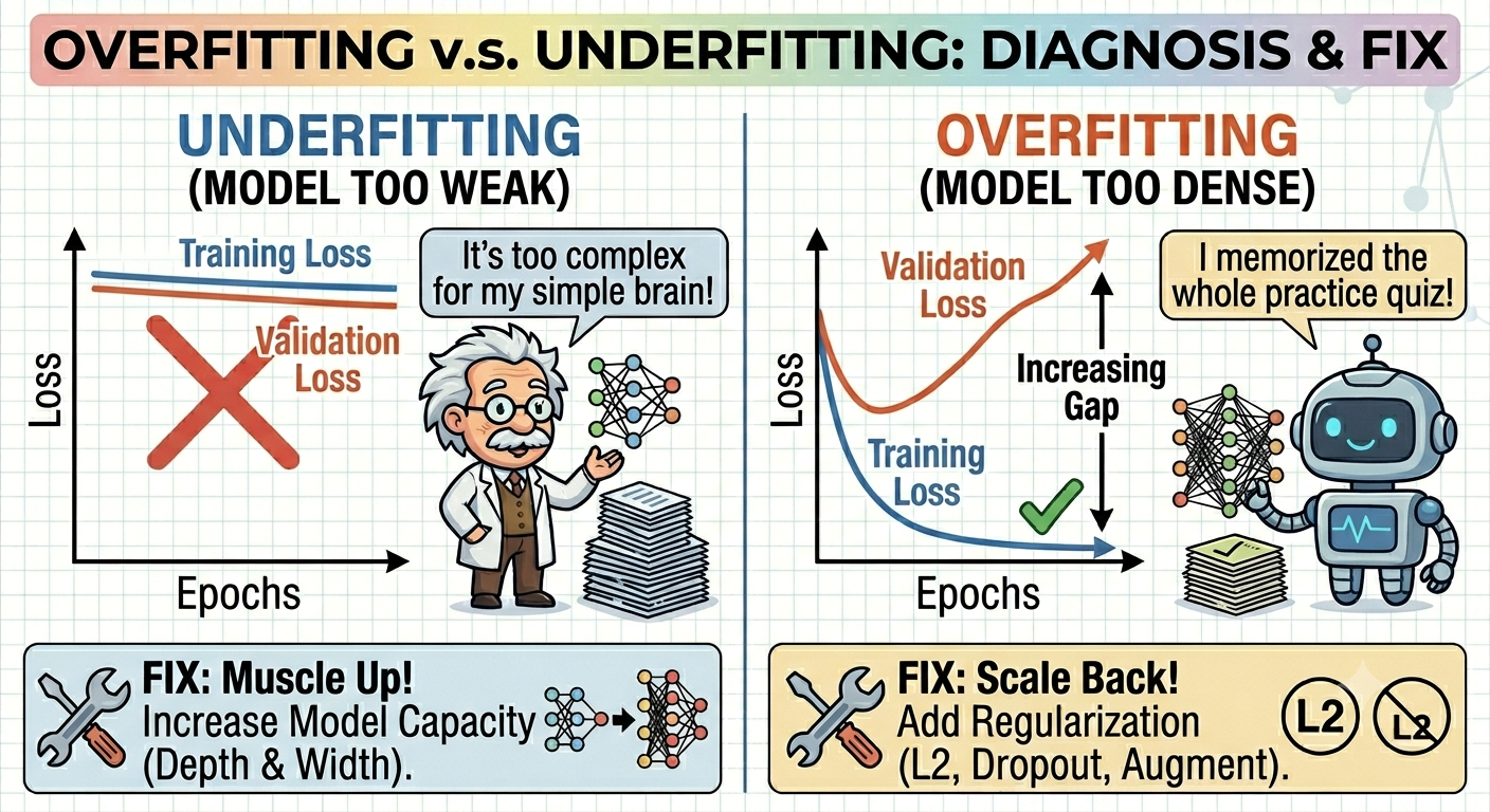 Overfitting vs. Underfitting: Why It Happens & How to Fix It